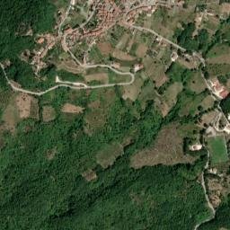 Roccasicura map(satellite map)