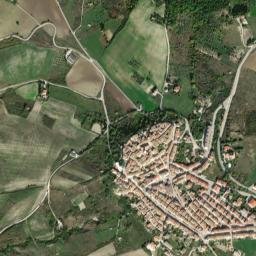 Petrella Tifernina map(satellite map)