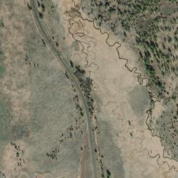 Kegg California High Resolution Satellite Map