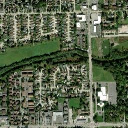 Palos Hills map(satellite map)