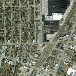 West Toledo Ohio High Resolution Satellite Map