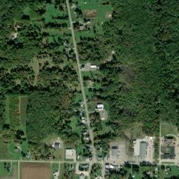 Thompson Ohio High Resolution Satellite Map