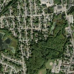 West Warwick map(satellite map)