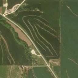 Harrison County map(satellite map)