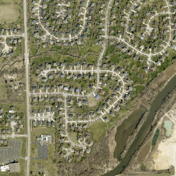 Naperville, IL 60564, USA High Resolution Satellite Map