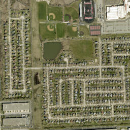 691-697 Bluebird Dr Bolingbrook IL High Resolution Satellite Map