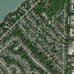 Will-O-Way Beach Ohio High Resolution Satellite Map