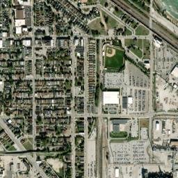 Whiting map(satellite map)