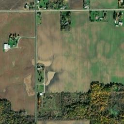 Primrose Ohio High Resolution Satellite Map