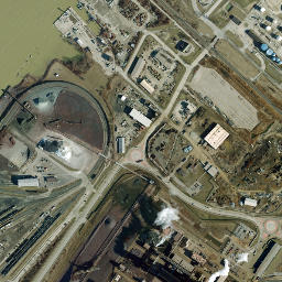 Ironville Ohio High Resolution Satellite Map