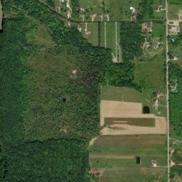 Lenox Center Ohio High Resolution Satellite Map