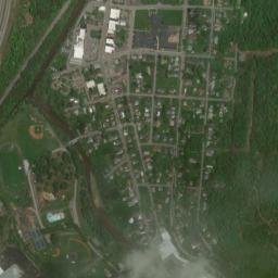 Blossburg map(satellite map)