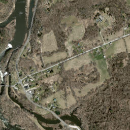 Bulls Bridge Connecticut High Resolution Satellite Map