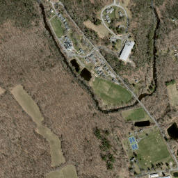 Romford Connecticut High Resolution Satellite Map