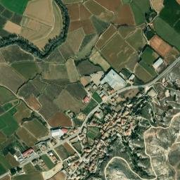 Urrea de Jalón map(satellite map)