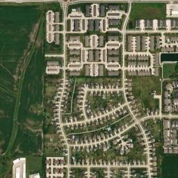 10299 Coventry Circle, Johnston, IA High Resolution Satellite Map