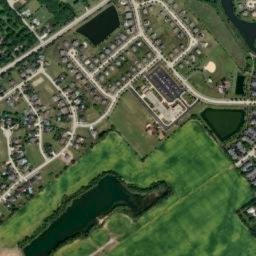 Switchgrass Lane Yorkville IL 60560 High Resolution Satellite Map