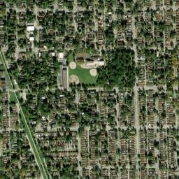 12154 S Eggleston Ave Chicago IL High Resolution Satellite Map