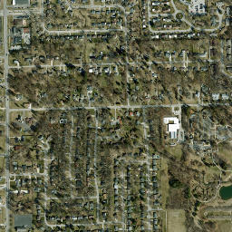 2542 Morgan St, Toledo, OH 43615 High Resolution Satellite Map