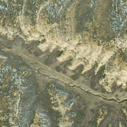 Sweetwater County map(satellite map)
