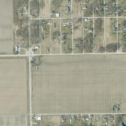 Reno Beach Ohio High Resolution Satellite Map