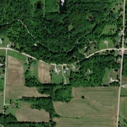 East Trumbull Ohio High Resolution Satellite Map