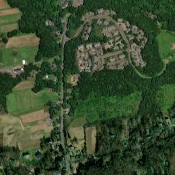 Cotton Hollow Connecticut High Resolution Satellite Map