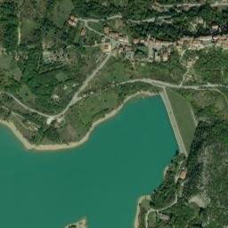Castel San Vincenzo map(satellite map)
