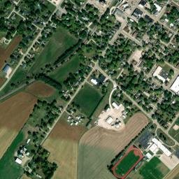 Erie map(satellite map)
