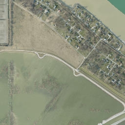 Howard Farms Beach Ohio High Resolution Satellite Map