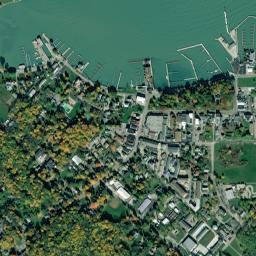 Put-in-Bay Ohio High Resolution Satellite Map