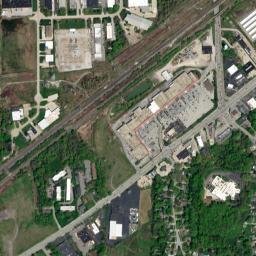 Reynolds Ohio High Resolution Satellite Map