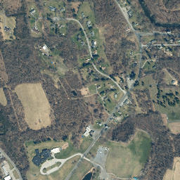 Webatuck New York High Resolution Satellite Map