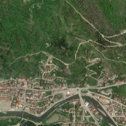 Azdavay map(satellite map)