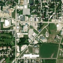 2251-2499 12th Street, Harlan, IA 51537 High Resolution Satellite Map