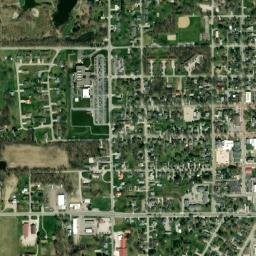 LaGrange County map(satellite map)