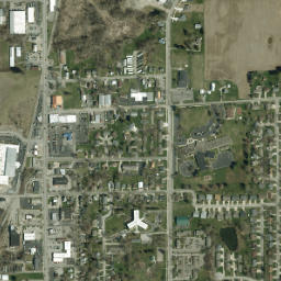 Steuben County map(satellite map)