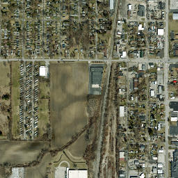 Freemans Gardens Ohio High Resolution Satellite Map