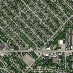 Erie Side Ohio High Resolution Satellite Map