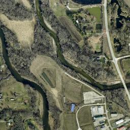 Satellite view of Hillcrest Country Club of Dallas County