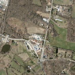 North Franklin Connecticut High Resolution Satellite Map