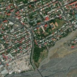 Zaqatala map(satellite map)