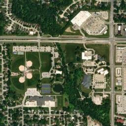 8783 Douglas Avenue Urbandale IA High Resolution Satellite Map