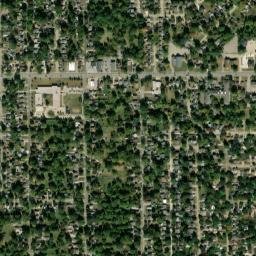 3801-3811 48th Place Des Moines IA High Resolution Satellite Map