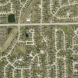 12416 Walden Road, Homer Glen, IL 60491 High Resolution Satellite Map