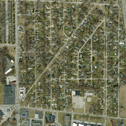 South Hill Park Ohio High Resolution Satellite Map