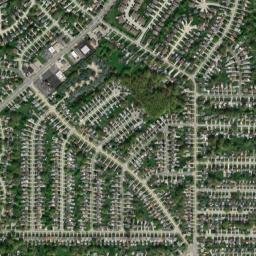 Brookwood Beach Ohio High Resolution Satellite Map