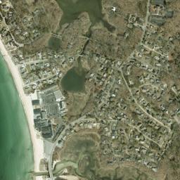 Satellite view of Old Silver Beach