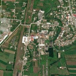 Bashkia Kurbin map(satellite map)
