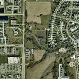 2680 Berkshire Parkway Clive IA High Resolution Satellite Map